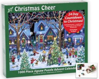 819273024305 Christmas Cheer 1000 Piece Advent Calendar (Puzzle)