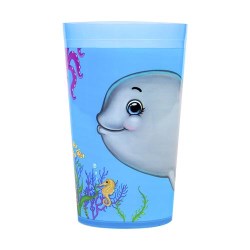 859041007376 Jonah And The Whale Plastic Tumbler Cup