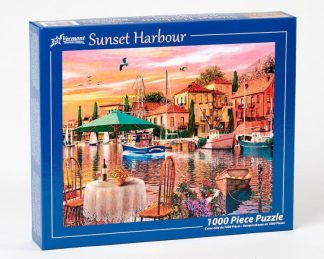 871241007055 Sunset Harbour Jigsaw (Puzzle)