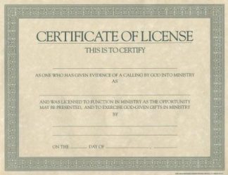 9780805472974 Certificate Of License Generic