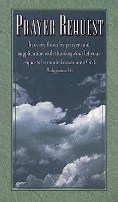 9780805473681 Prayer Request Cards