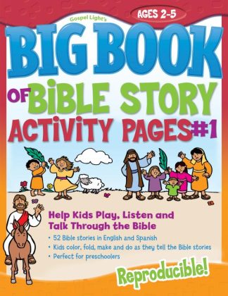 9780830751020 Big Book Of Bible Story Activity Pages Number 1 Ages 2-5