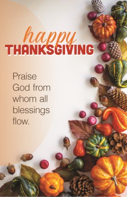 9781087765075 Praise God Happy Thanksgiving Pack Of 100