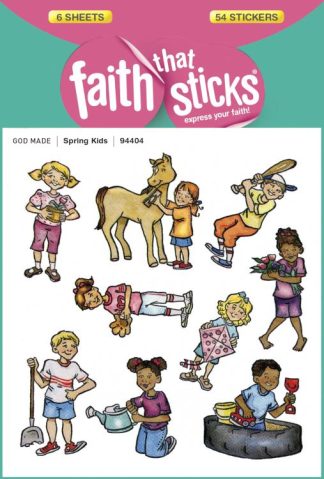 9781414394404 Spring Kids Stickers