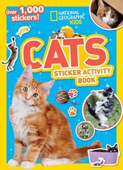 9781426328008 National Geographic Kids Cats Sticker Activity Book