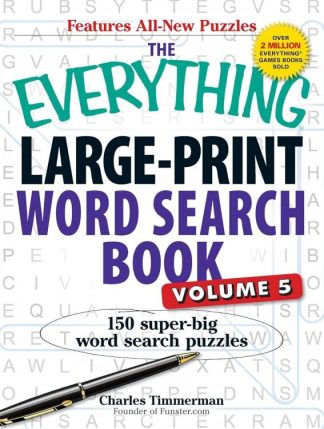 9781440545641 Everything Large Print Word Search Book Volume 5 (Large Type)
