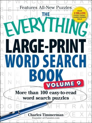 9781440588266 Everything Large Print Word Search Book Volume 9 (Large Type)
