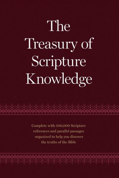 9781565638334 Treasury Of Scripture Knowledge