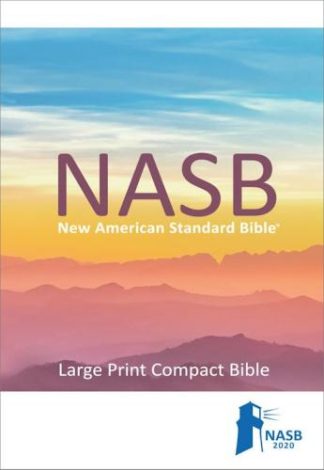 9781581351828 Large Print Compact Bible NASB 2020
