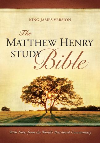 9781598563405 Matthew Henry Study Bible