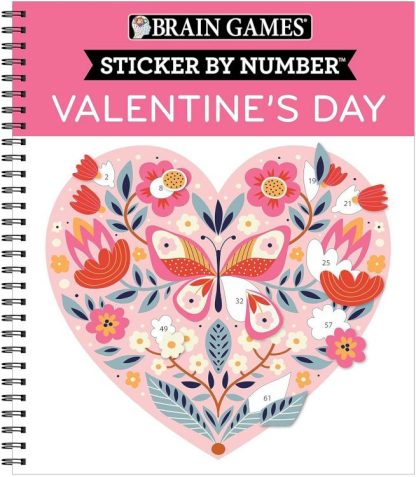 9781645589105 Valentines Day Sticker By Number