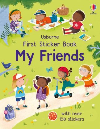 9781805070092 My Friends : Usborne First Sticker Book