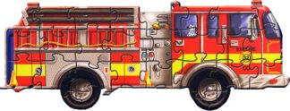 000772004367 Giant Fire Truck Floor Puzzle