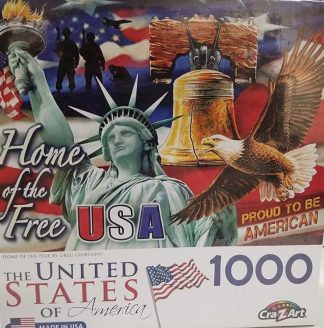 4895145421720 Home Of The Free 1000 Piece (Puzzle)
