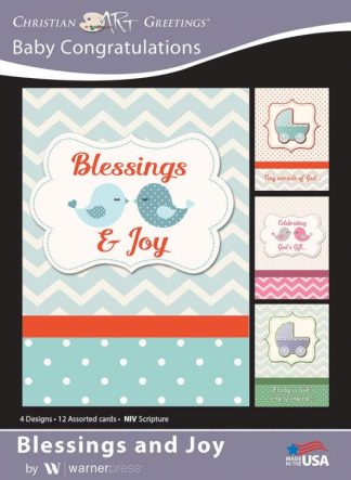 730817358758 Baby Congratulations Blessings And Joy NIV Box Of 12