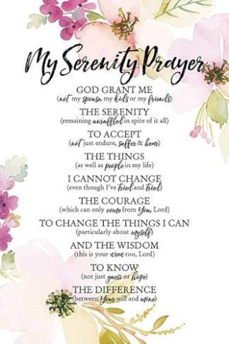 737682050459 My Serenity Prayer (Plaque)