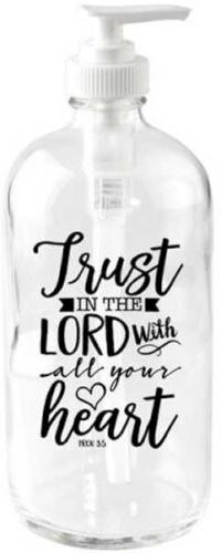 737682051678 Trust In The Lord Soap Dispenser