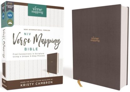 9780310454595 Verse Mapping Bible Comfort Print