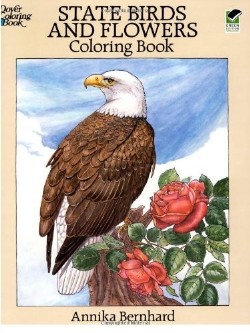 9780486264561 State Birds And Flowers Coloring Book