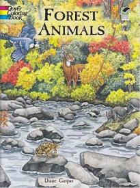 9780486413167 Forest Animals Coloring Book