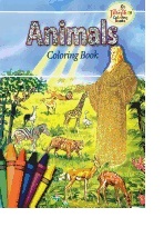 9780899426785 Animals Coloring Book (Reprinted)