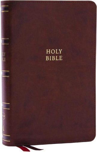 9781400335213 Single Column Reference Bible Verse By Verse Comfort Print
