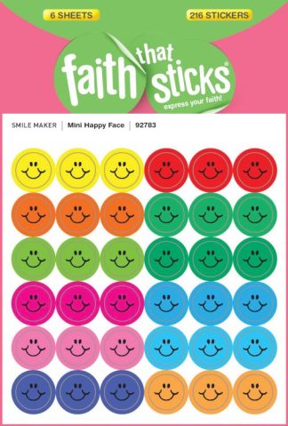 9781414392783 Mini Happy Faces Stickers