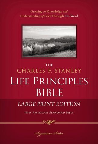 9781418546984 Charles F Stanley Life Principles Bible Large Print