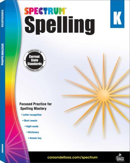 9781483811734 Spectrum Spelling Grade K