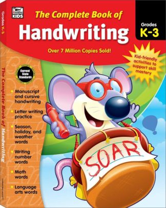 9781483826875 Complete Book Of Handwriting Grades K-3