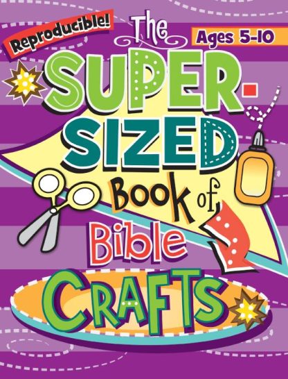 9781584111504 Super Sized Book Of Bible Crafts Ages 5-10