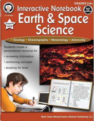 9781622236855 Interactive Notebook Earth And Space Science 5-8
