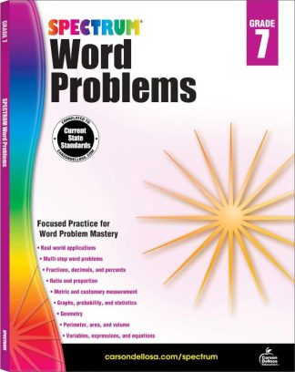 9781624427336 Word Problems Grade 7