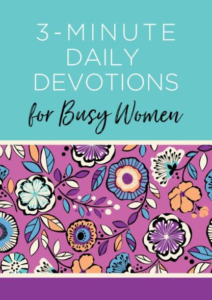9781636093000 3 Minute Daily Devotions For Busy Women