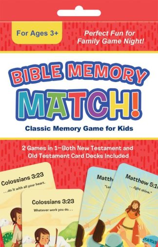 9781636093697 Bible Memory Match Classic Memory Game For Kids