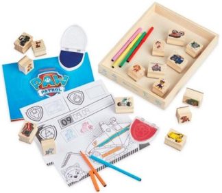000772332644 PAW Patrol Wooden Stamps Activity Set