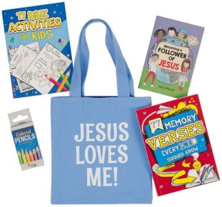 1220000323964 Jesus Loves Me Church Activity Kit For Kids Blue