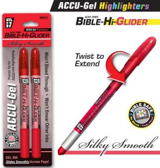 634989890231 Accu Gel Bible Hi Glider Highlighter 2 Pack