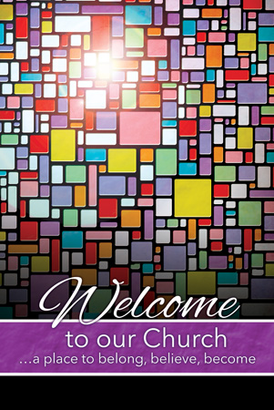 730817350929 Welcome To Our Church Welcome Folder Pack Of 12