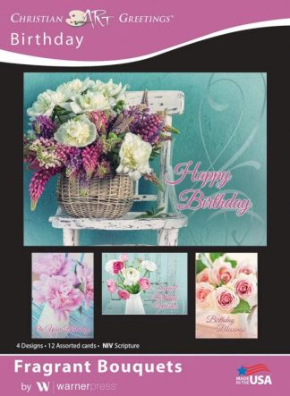 730817358772 Birthday Fragrant Bouquets NIV Box Of 12