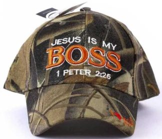 788200537389 Jesus Is My Boss Cap