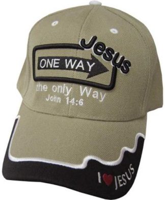 788200537600 1 Way Jesus Cap