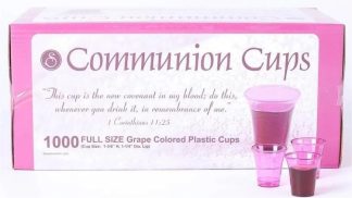 788200564699 Grape Color Communion Cups 1000 Pack