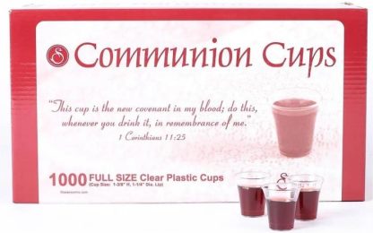 788200564729 Clear Communion Cups 1000 Pack