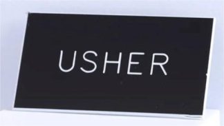 788200792016 Usher Engraved Magnetic Badge