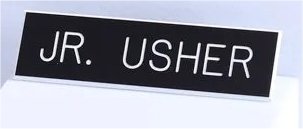 788200804894 Junior Usher Badge