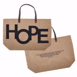 886083590047 Hope Large Jute Bag