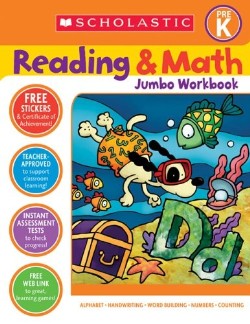 9780439785983 Reading And Math Jumbo Workbook PreK