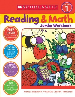 9780439786003 Reading And Math Jumbo Workbook 1