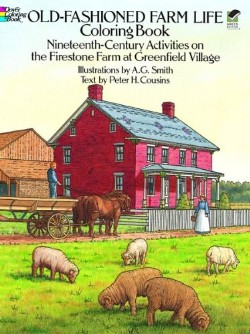 9780486261485 OldFashioned Farm Life Coloring Book